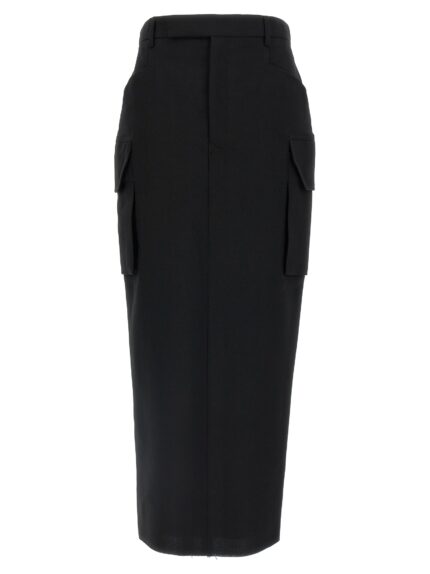 RICK OWENS 'Firebanks' Skirt