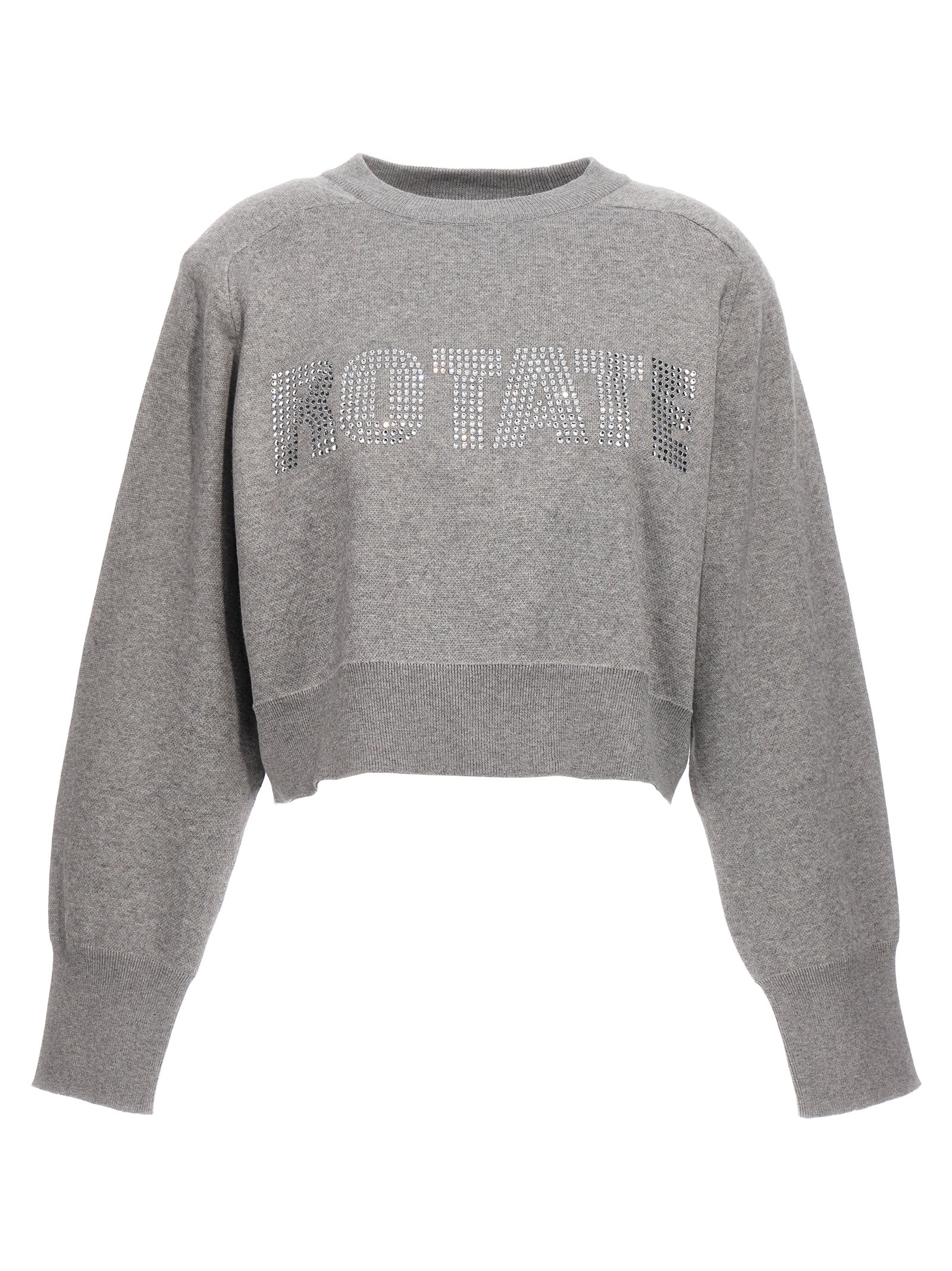ROTATE BIRGER CHRISTENSEN 'Firm Knit Cropped' Sweater