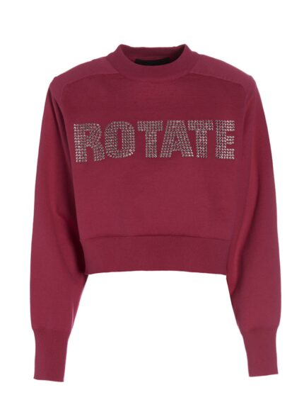 ROTATE BIRGER CHRISTENSEN 'Firm Rhinestone' Sweatshirt