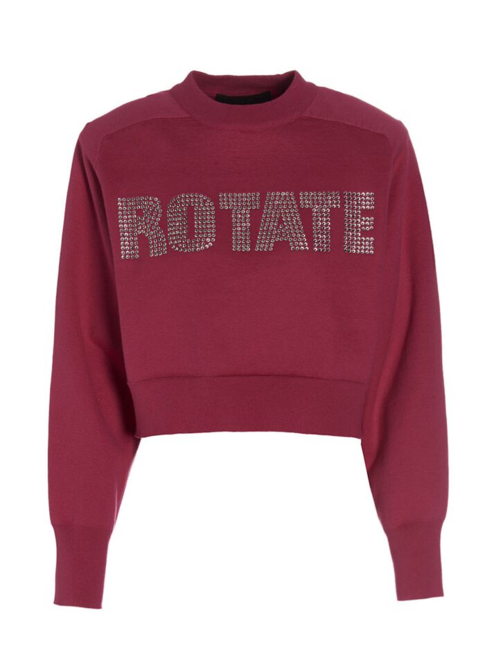 rotate birger christensen 'firm rhinestone' sweatshirt ROTATE BIRGER CHRISTENSEN 'Firm Rhinestone' Sweatshirt