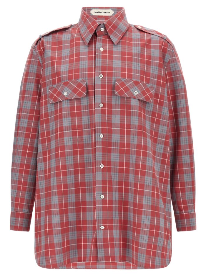 namacheko 'firmin' checked shirt NAMACHEKO 'Firmin' Checked Shirt