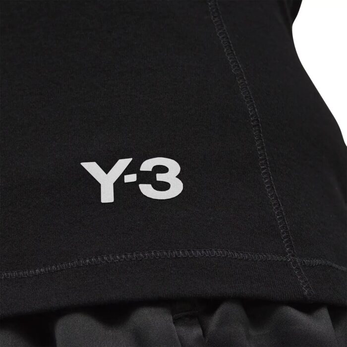Adidas Y3 FITTED LS TEE       BLACK