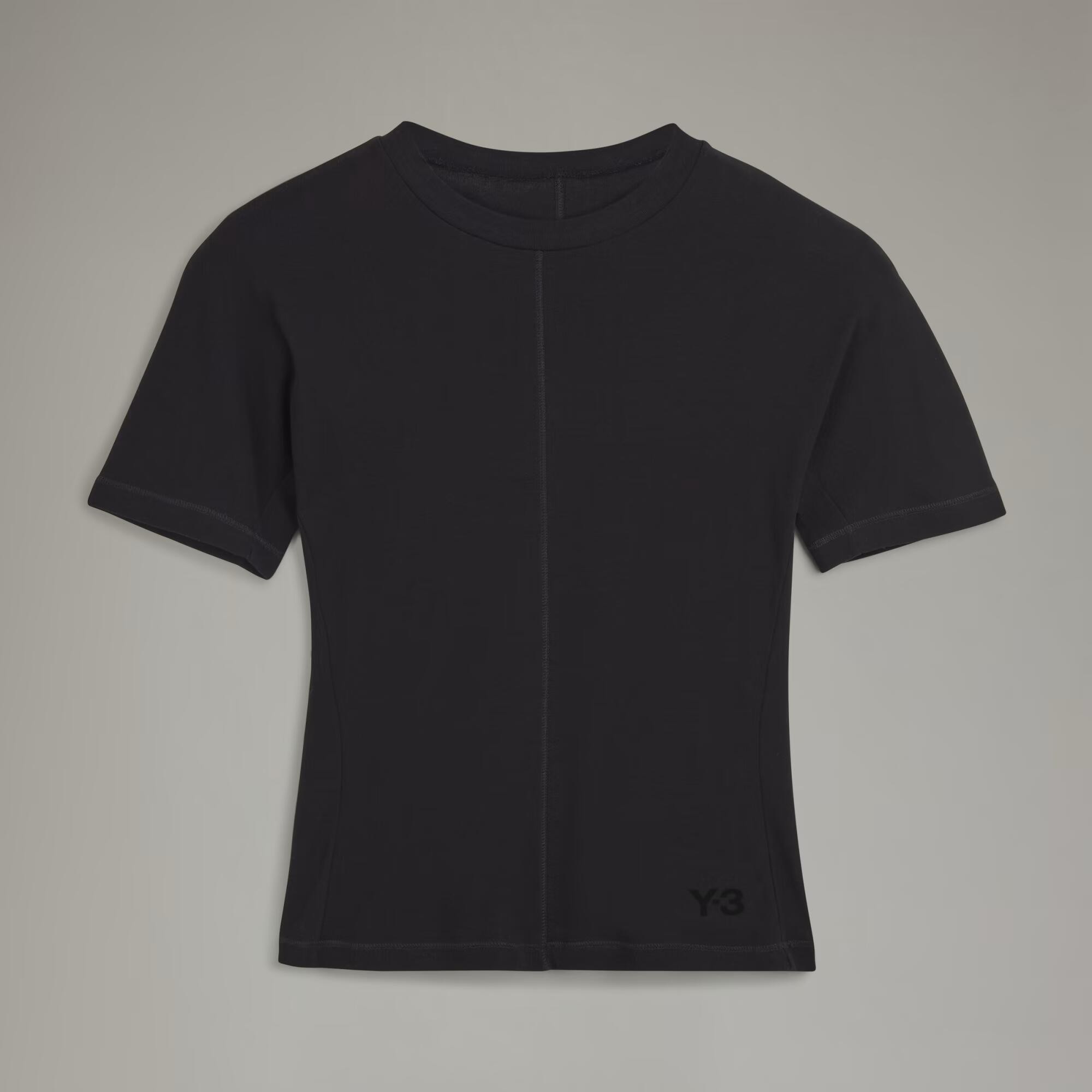 Adidas Y3 FITTED SS TEE       BLACK