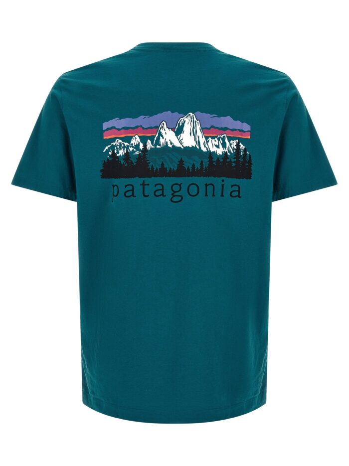 PATAGONIA 'Fitz Roy Foothills' Print T-shirt