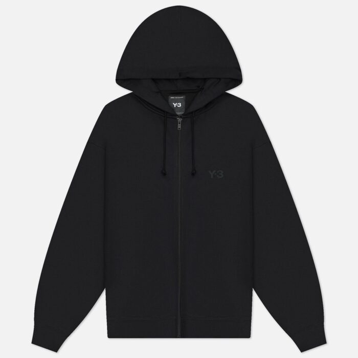 Adidas Y3 FL ZIP HODDIE       BLACK