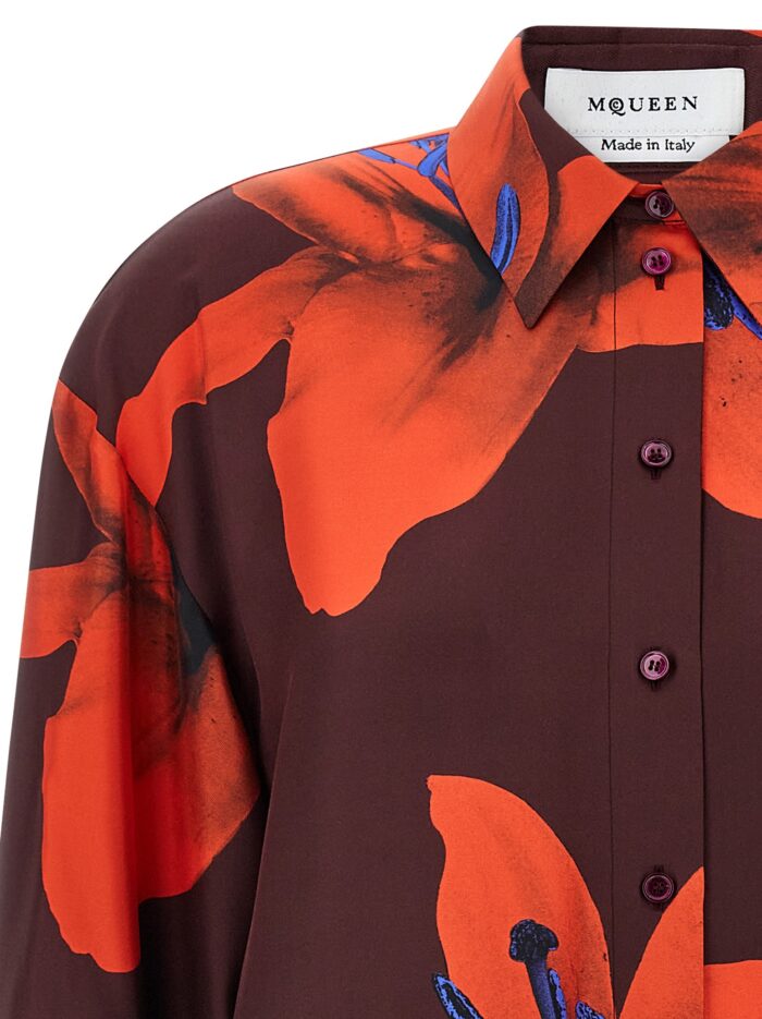 MCQUEEN 'Flame Lily' Shirt