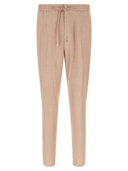 Etro Flamed Linen Joggers