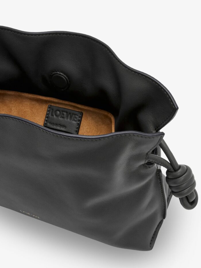 LOEWE Flamenco Leather Clutch
