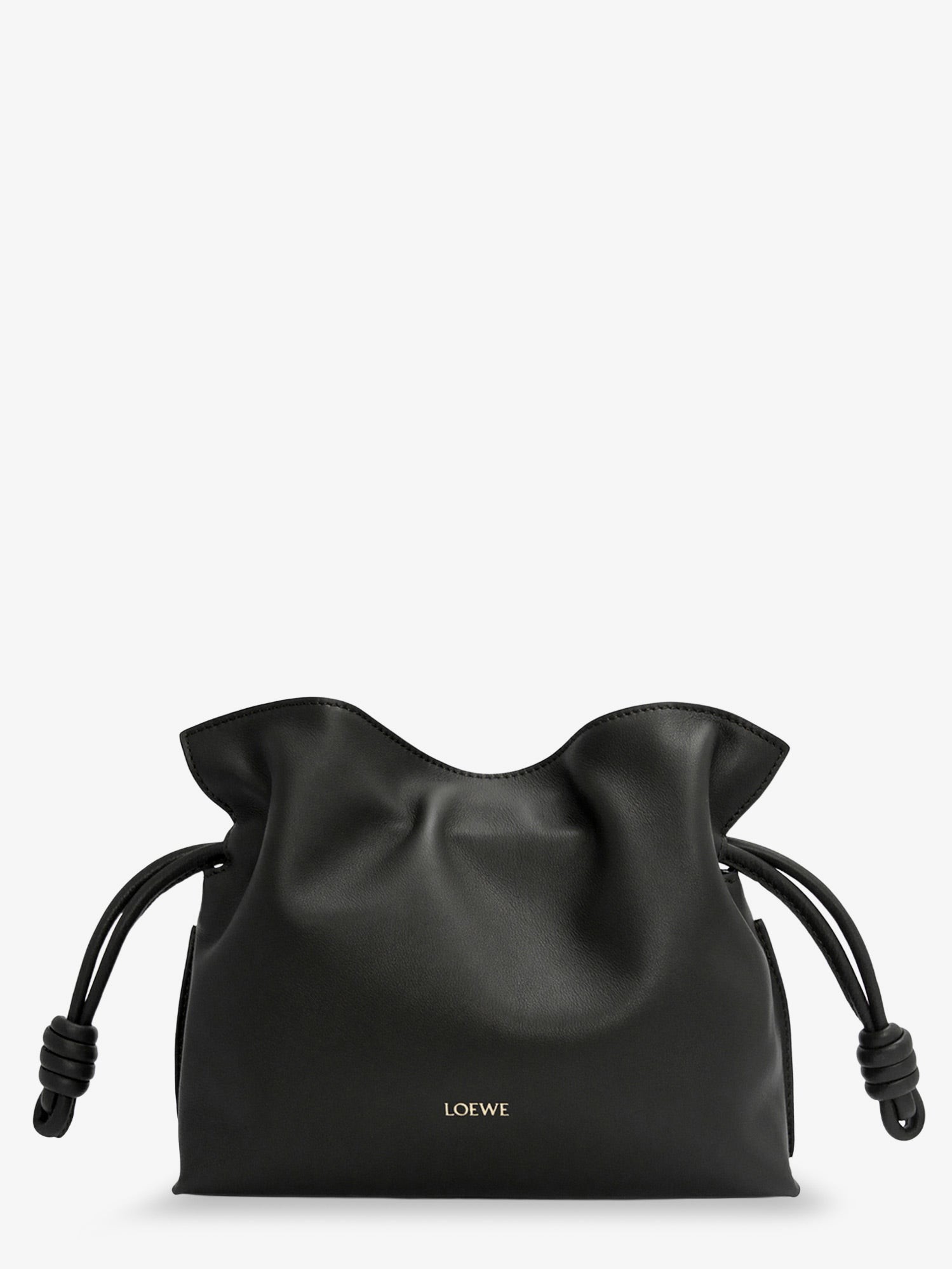 LOEWE Flamenco Leather Clutch