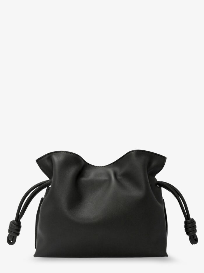 LOEWE Flamenco Leather Clutch