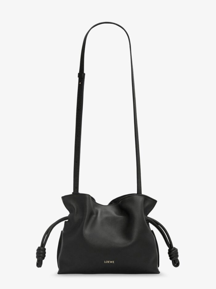 LOEWE Flamenco Leather Clutch