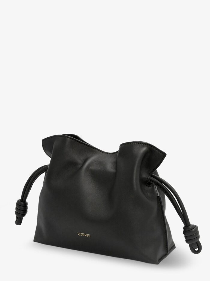 LOEWE Flamenco Leather Clutch