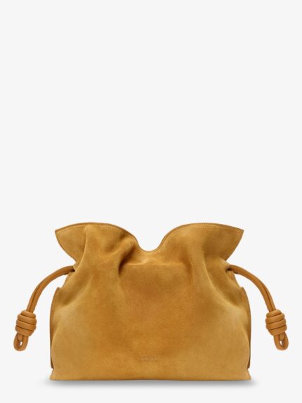 LOEWE Flamenco Suede Handbag