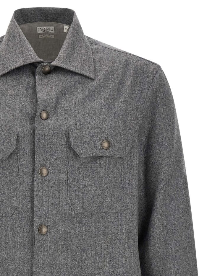 Brunello Cucinelli Flannel Overshirt