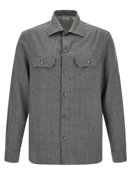 Brunello Cucinelli Flannel Overshirt