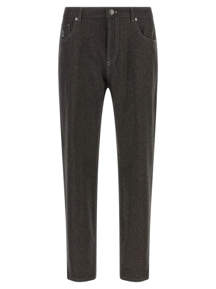 brunello cucinelli flannel pants Brunello Cucinelli Flannel Pants