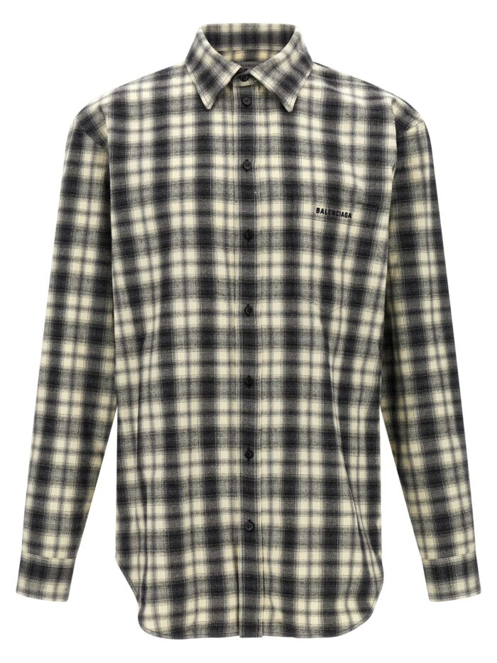 balenciaga flannel shirt Balenciaga Flannel Shirt