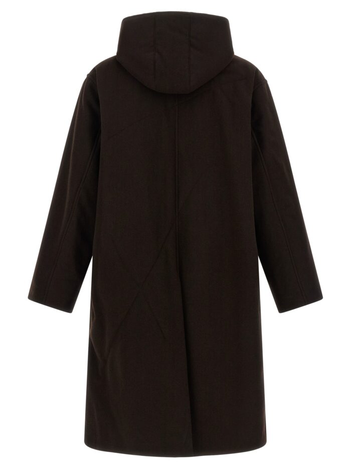 YOHJI YAMAMOTO 'Flannel Toggle Duffle' Coat