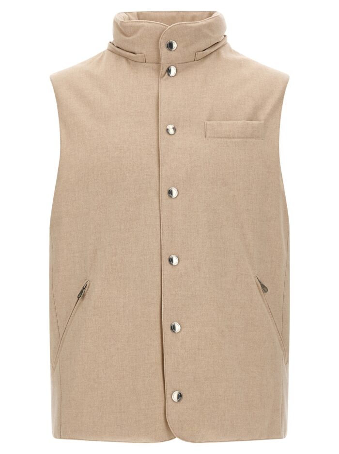 Brunello Cucinelli Flannel Vest