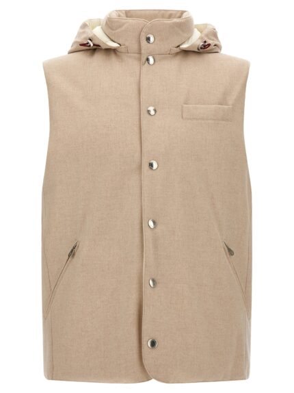 Brunello Cucinelli Flannel Vest