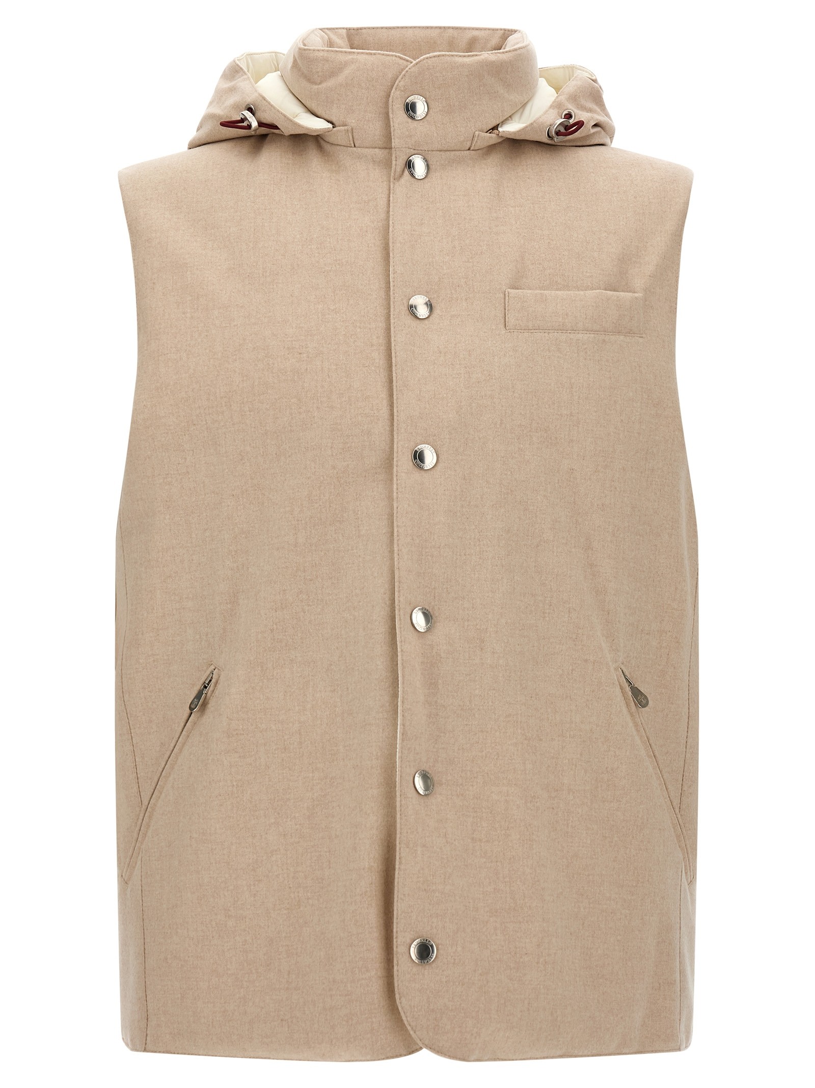 Brunello Cucinelli Flannel Vest
