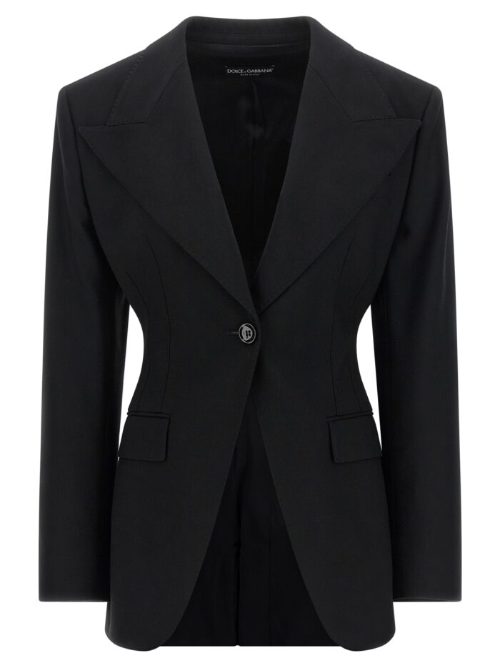 dolce&gabbana flared blazer DOLCE&GABBANA Flared Blazer