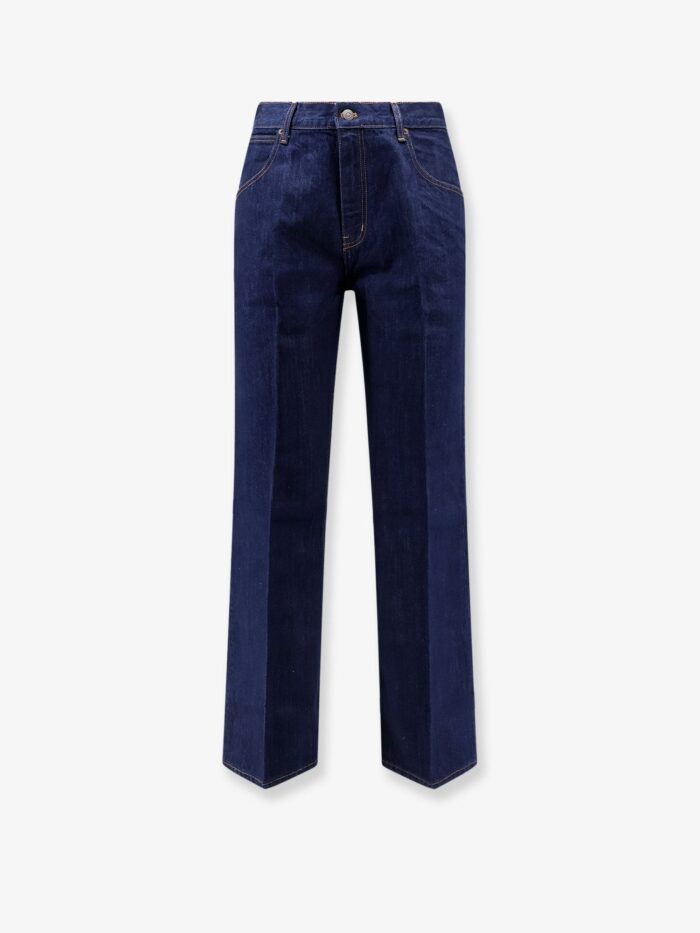 TONYWACK Flared-Leg Cotton Jeans