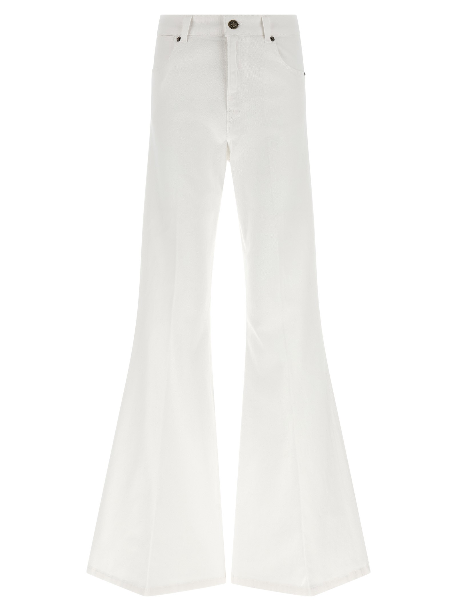 TWIN SET Flared Leg Jeans