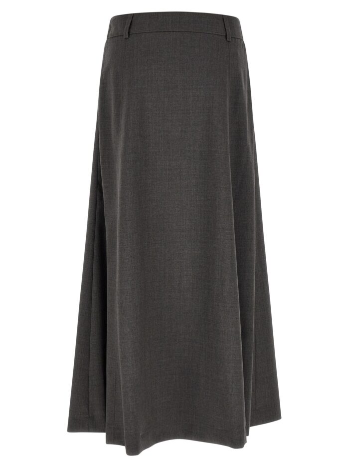 PESERICO Flared Skirt With Loops