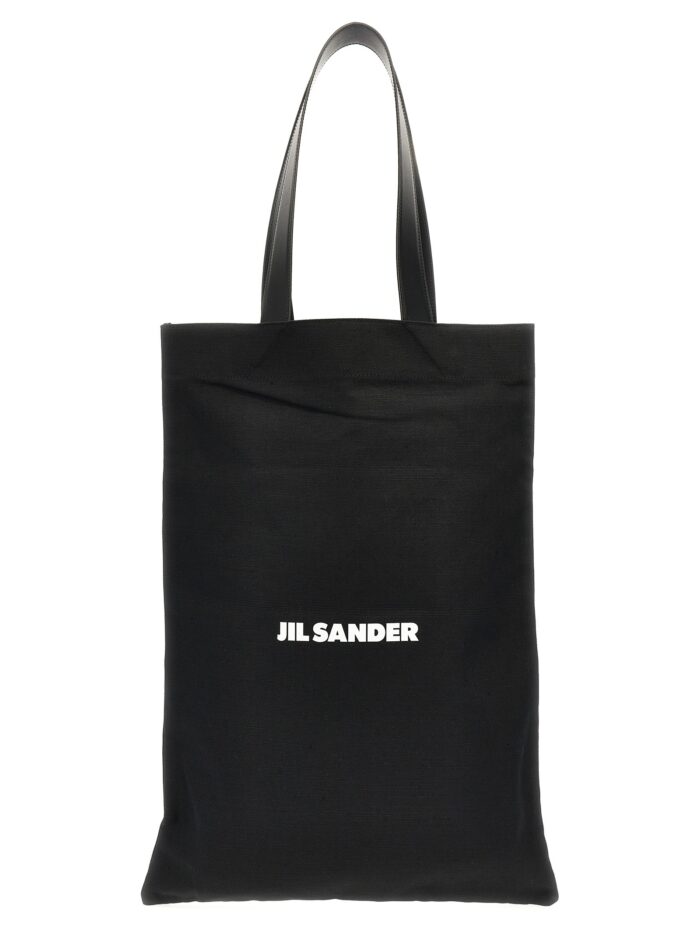 jil sander 'flat shopper' large shopping bag JIL SANDER 'Flat Shopper' Large Shopping Bag