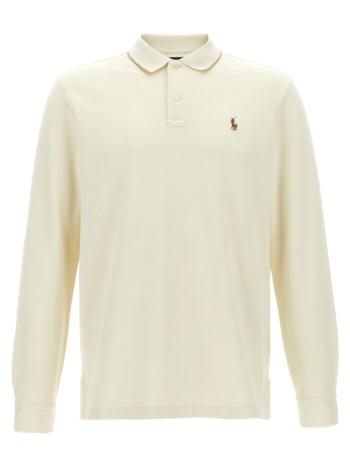 polo ralph lauren fleece cotton polo shirt Polo Ralph Lauren Fleece Cotton Polo Shirt