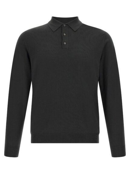 Zanone Flexwool Wool Polo Shirt