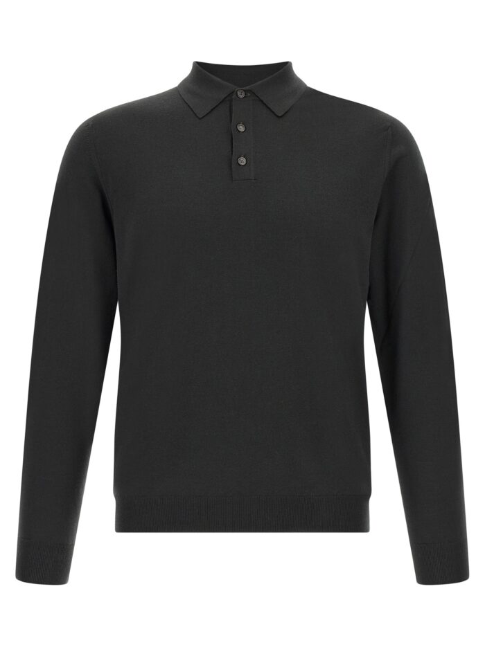 zanone flexwool wool polo shirt Zanone Flexwool Wool Polo Shirt