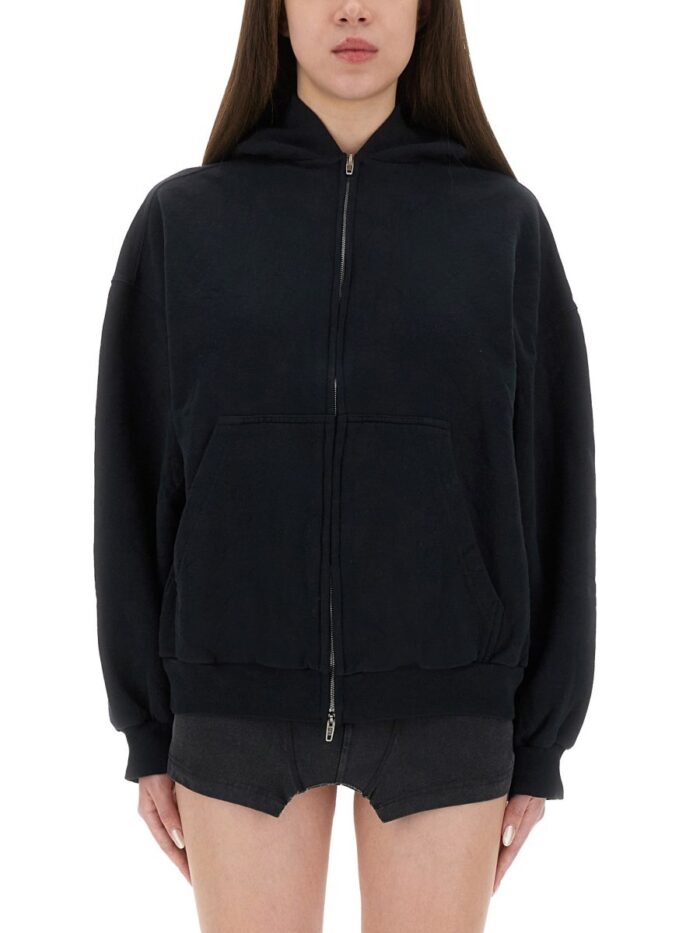 balenciaga "flipped" zippered sweatshirt Balenciaga "flipped" Zippered Sweatshirt