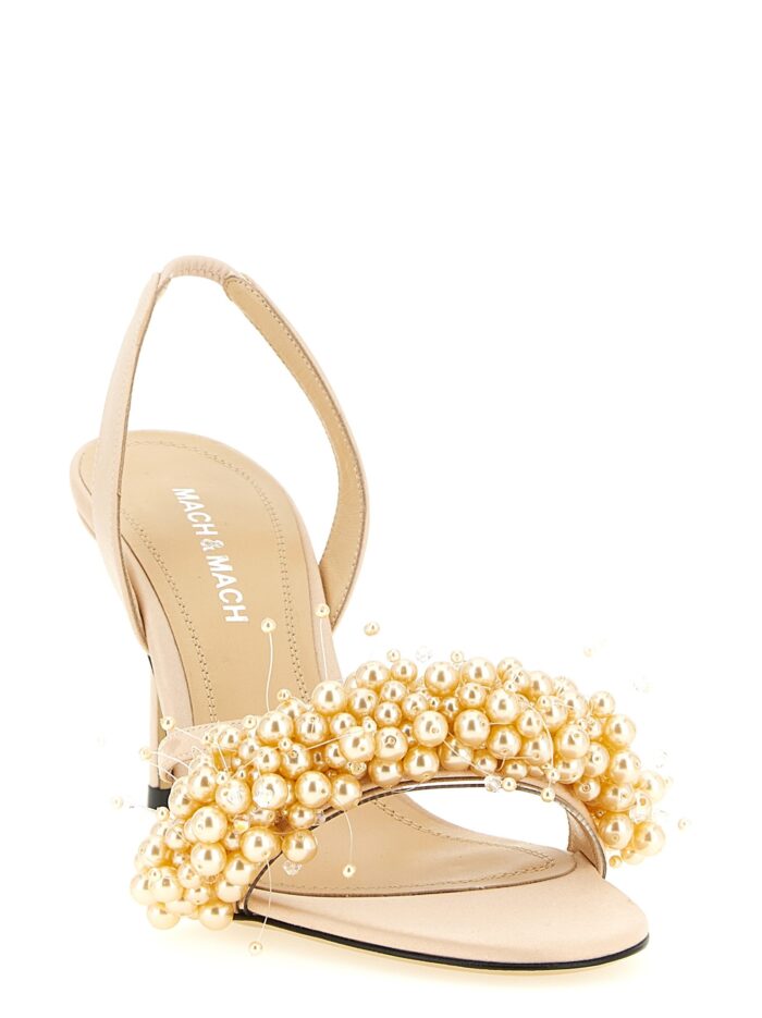 MACH & MACH 'Floating Pearl' Sandals