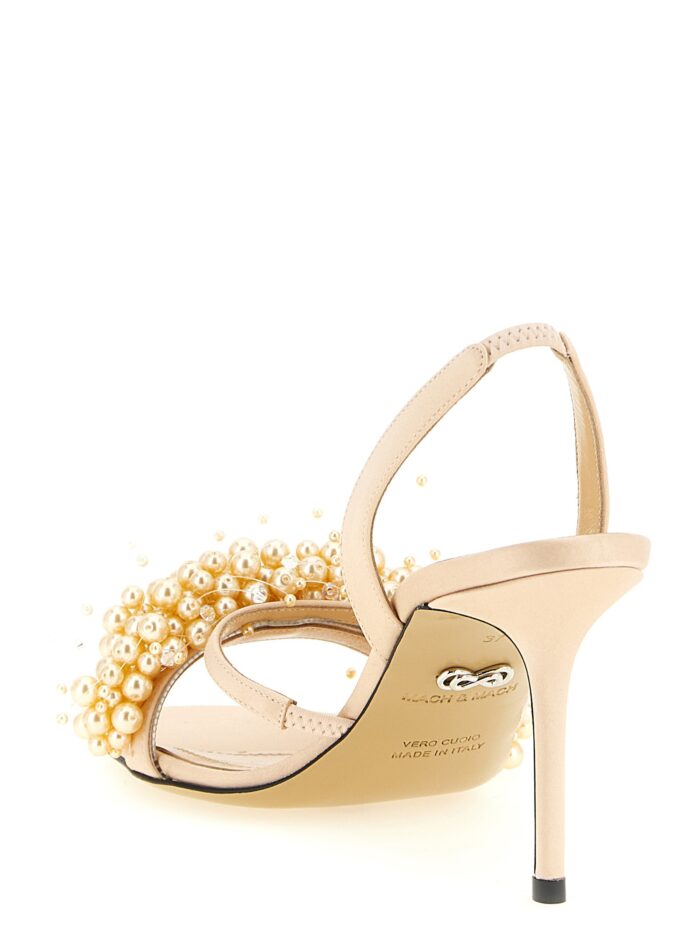 MACH & MACH 'Floating Pearl' Sandals