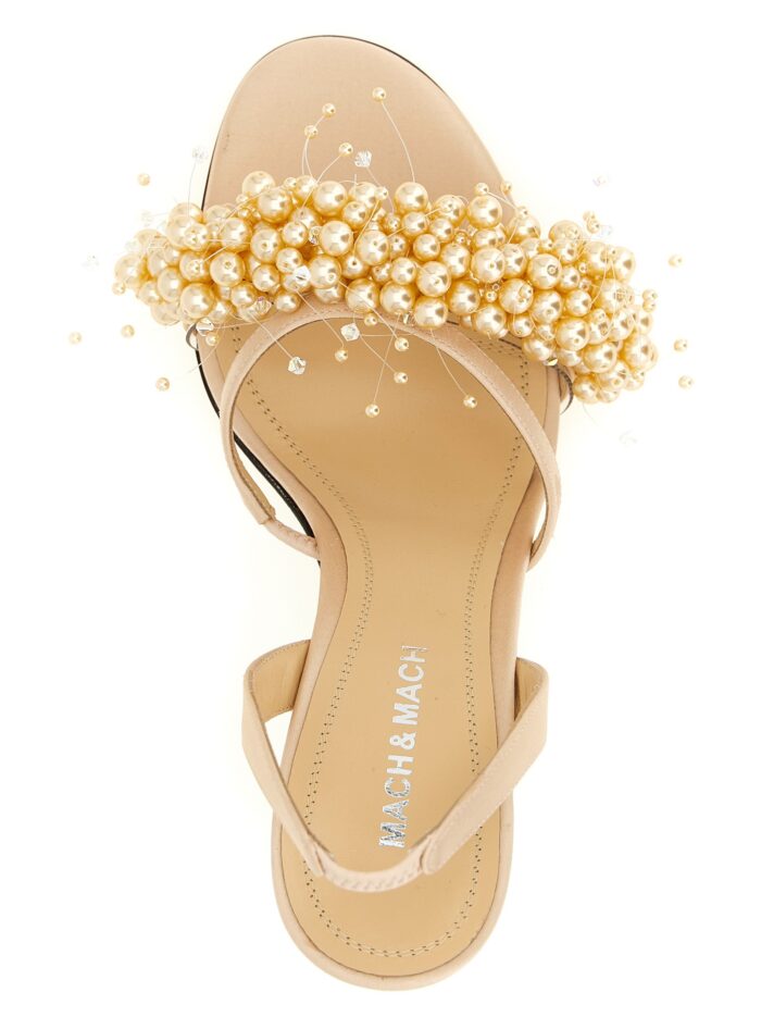MACH & MACH 'Floating Pearl' Sandals