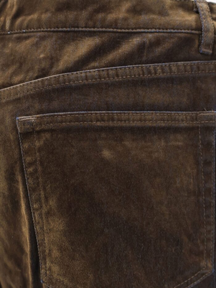 TONYWACK Flocked Cotton Jeans