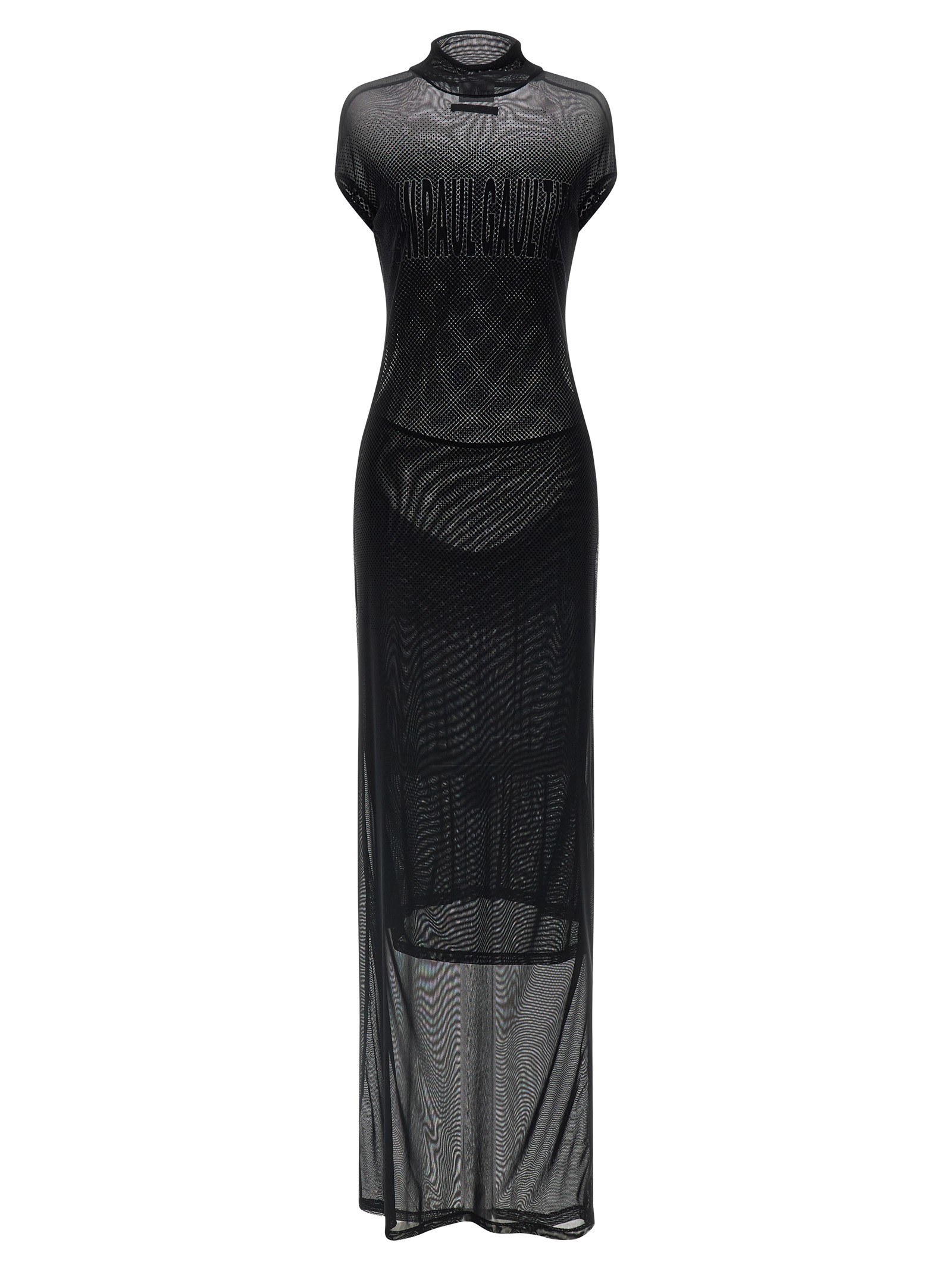 JEAN PAUL GAULTIER Flocked Dress