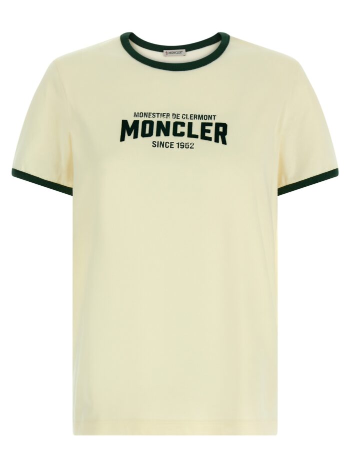 moncler flocked logo t shirt Moncler Flocked Logo T-shirt