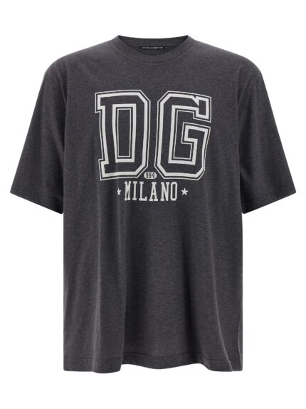 Dolce & Gabbana Flocked Print T-shirt