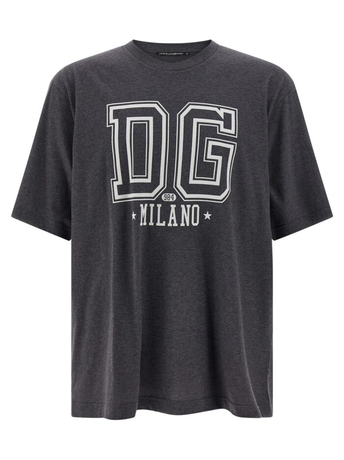 Dolce & Gabbana Flocked Print T-shirt