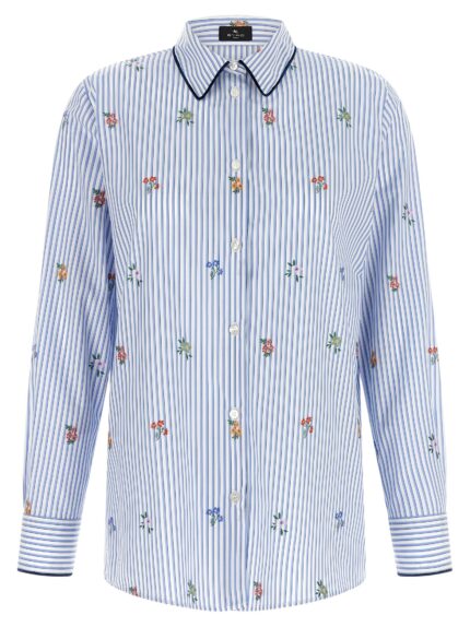 Etro Floral Embroidery Shirt