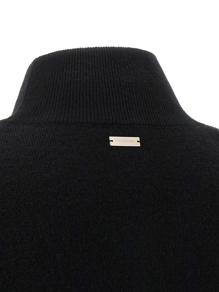 Ferragamo Floral Insert Sweater