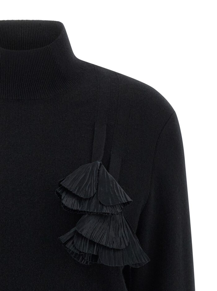 Ferragamo Floral Insert Sweater