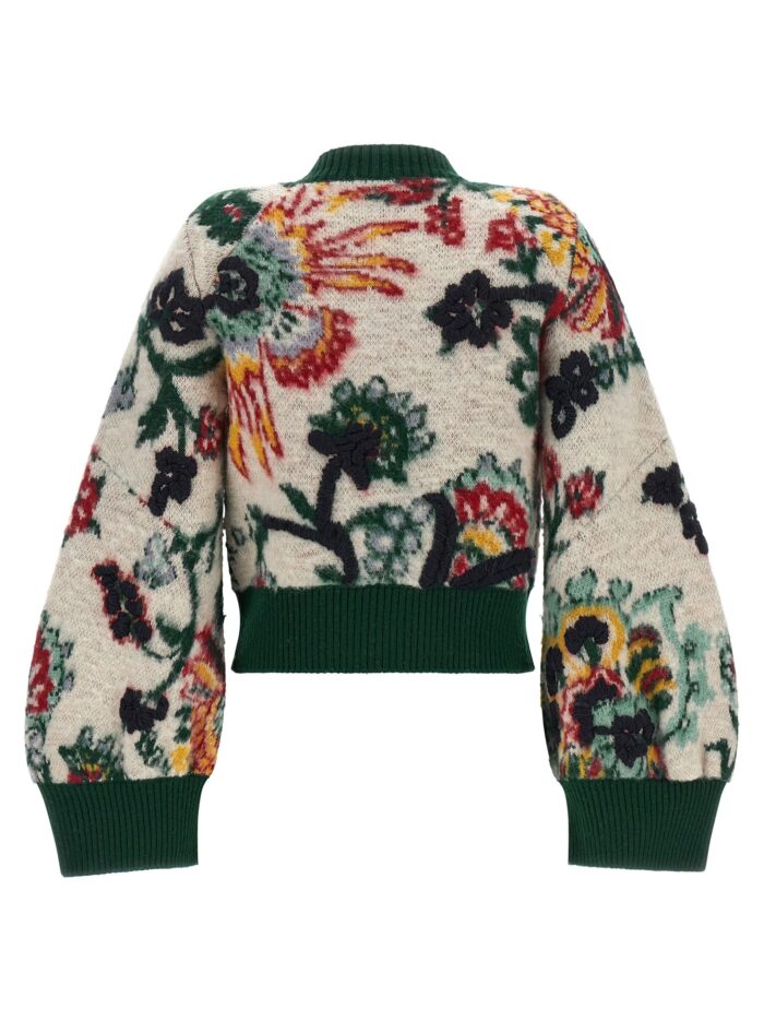 SACAI Floral Jacquard Blouson
