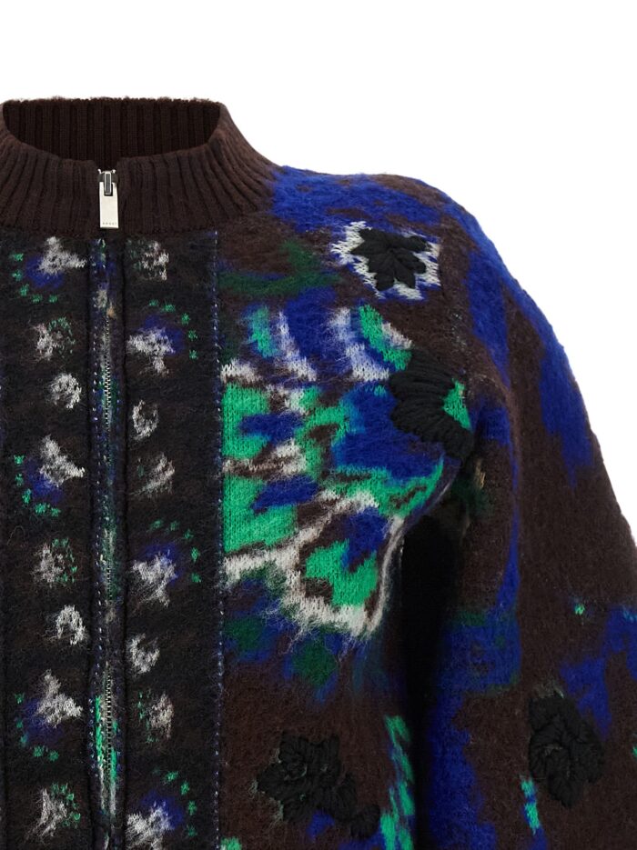 SACAI Floral Jacquard Blouson