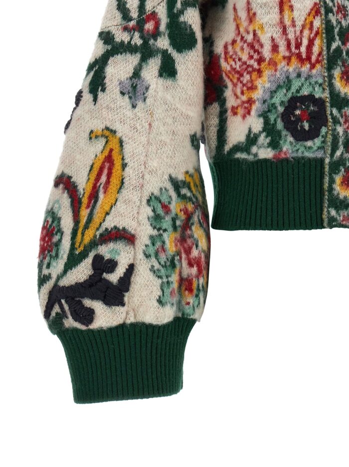 SACAI Floral Jacquard Blouson
