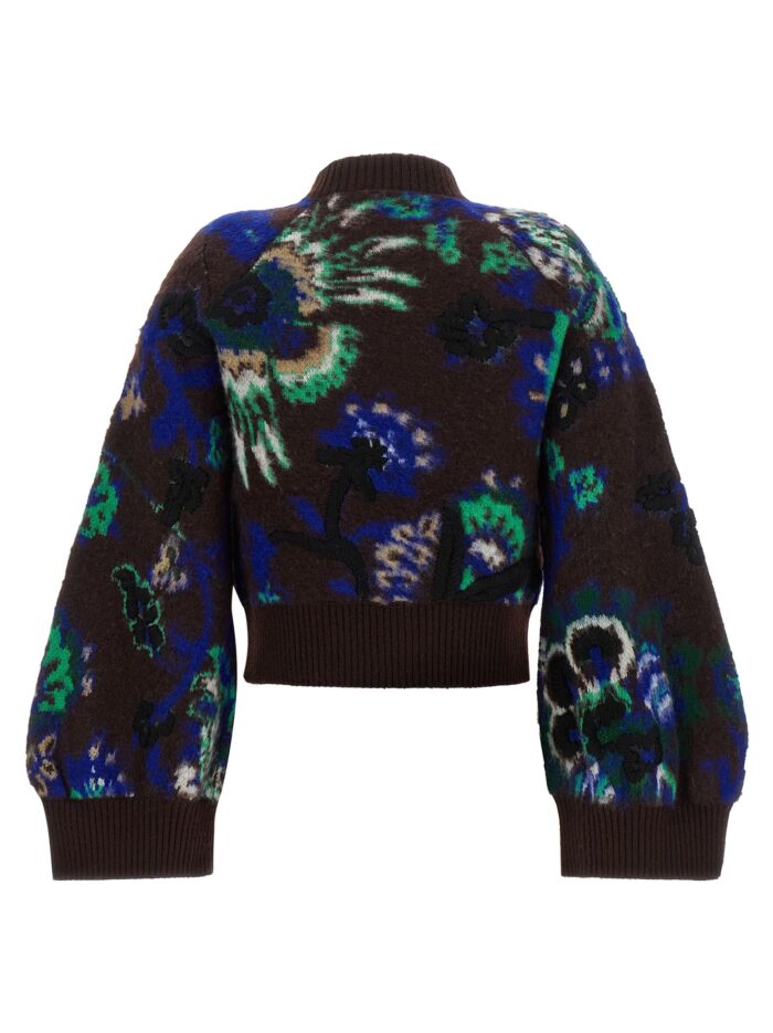 SACAI Floral Jacquard Blouson