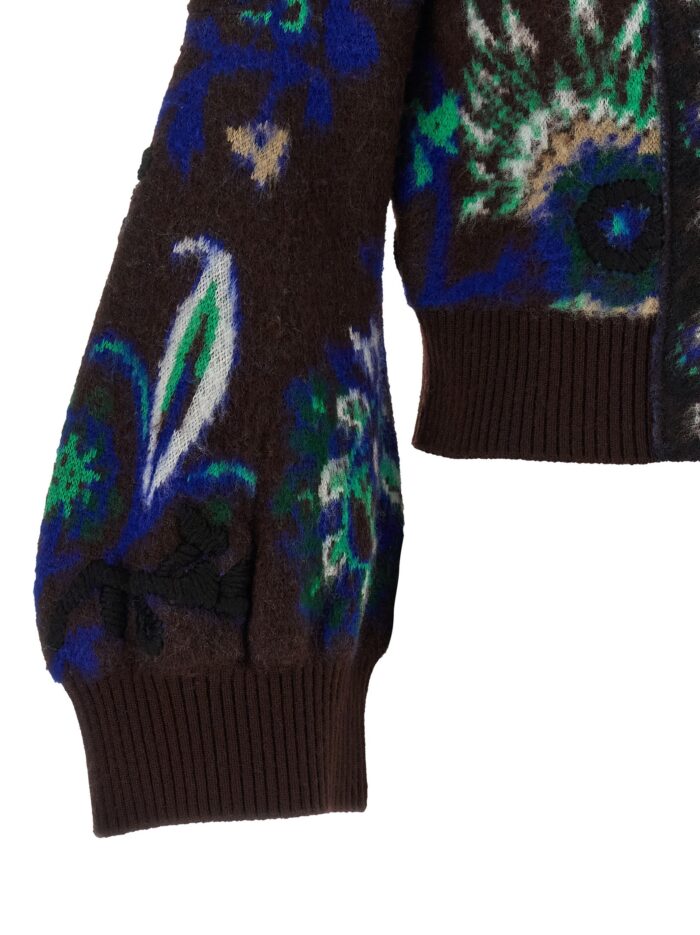 SACAI Floral Jacquard Blouson